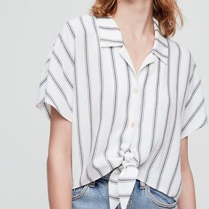 Wilfred Free Tie Front Blouse